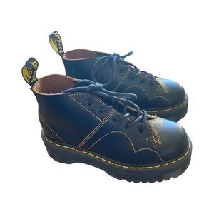 Dr. Martens Church Platform Monkey Boots